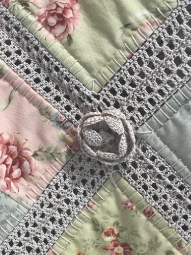 Crochet Rose Embellishment